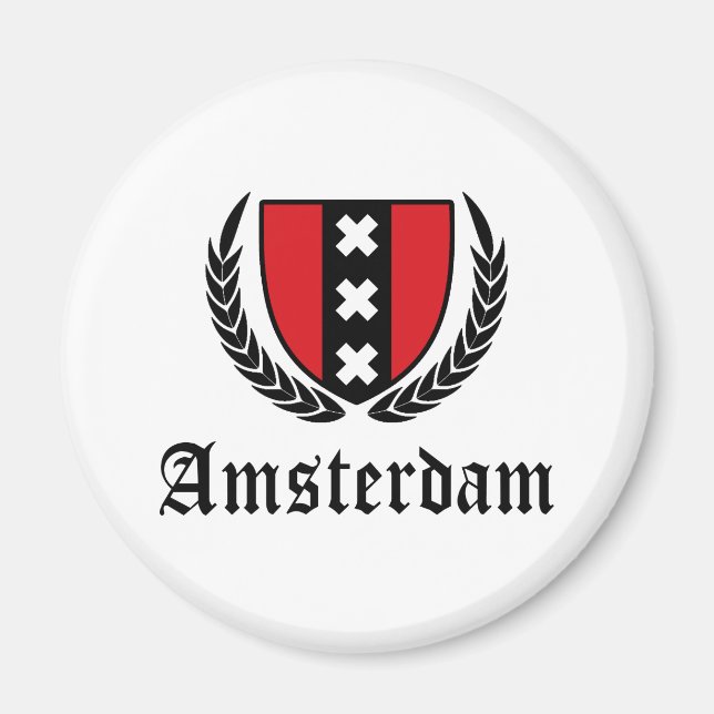 Imán Escudo de Ámsterdam (Frente)