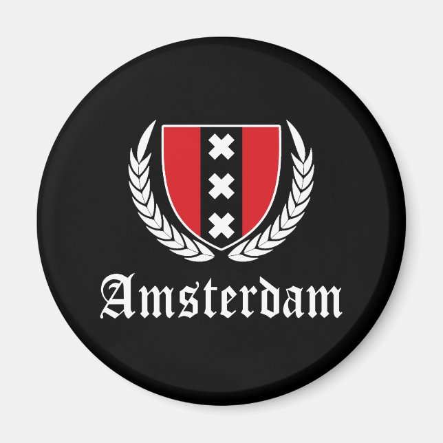 Imán Escudo de Ámsterdam (Frente)