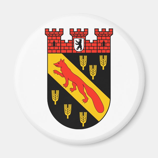 Imán Escudo de armas Berlín Reinickendorf (Frente)