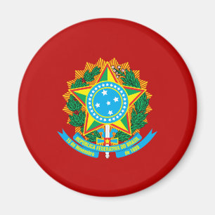 Imán Escudo de armas brasileño