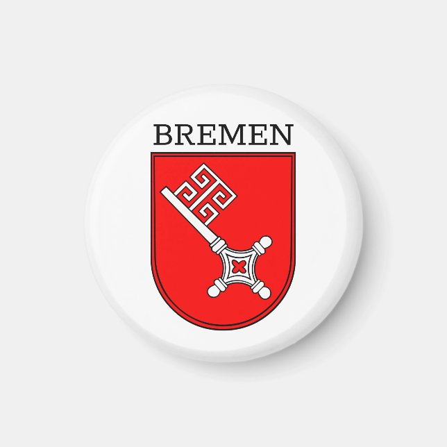 Imán Escudo de armas Bremen (Frente)