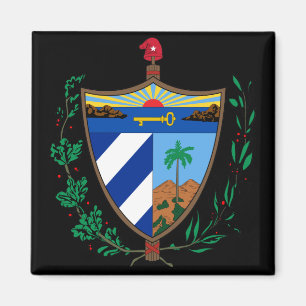 Imán escudo de armas cuba