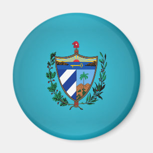 Imán Escudo de armas cubano