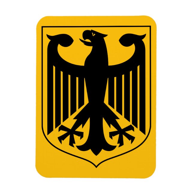 Imán Escudo de armas de Alemania (Vertical)