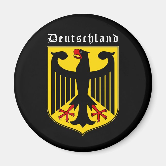 Imán Escudo de armas de Alemania (Frente)