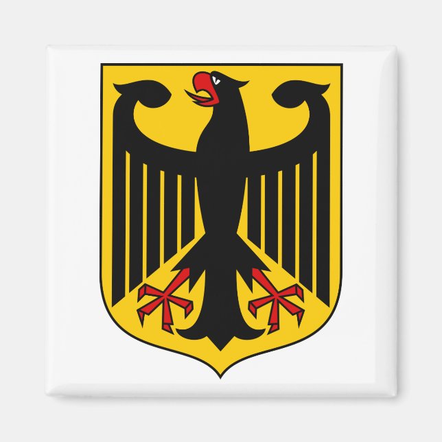 Imán Escudo de armas de Alemania (Frente)