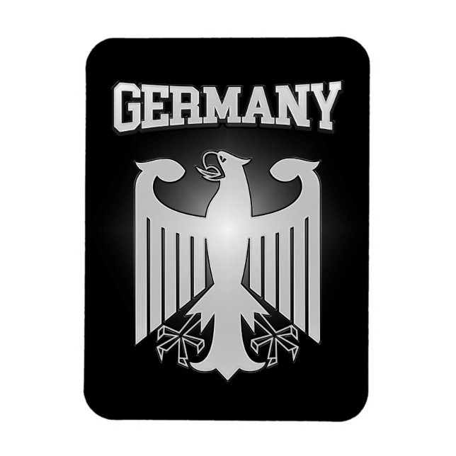 Imán Escudo de armas de Alemania (Vertical)