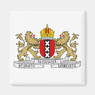 Imán Escudo de armas de Amsterdam