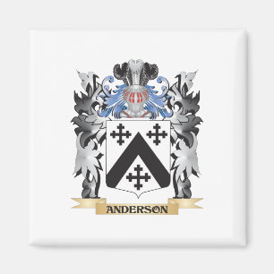 Imán Escudo de armas de Anderson - escudo de la familia