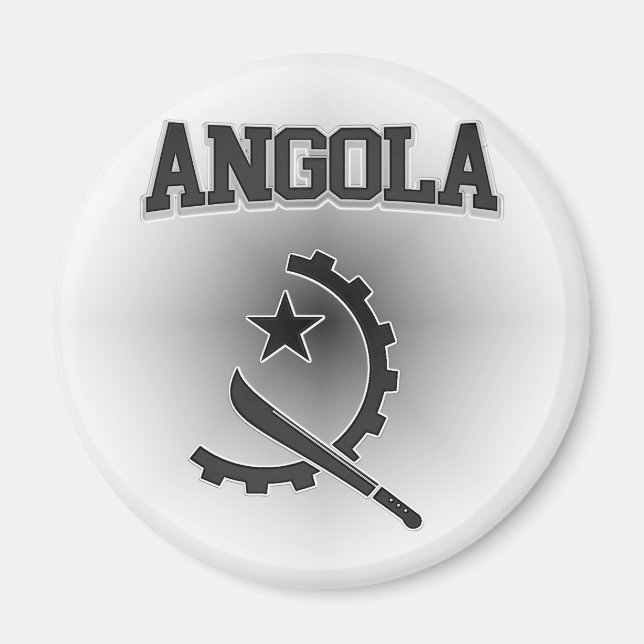 Imán Escudo de armas de Angola (Frente)