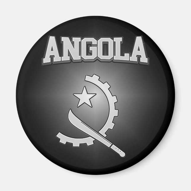 Imán Escudo de armas de Angola (Frente)