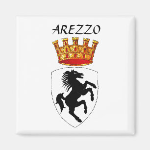 Imán Escudo de armas de Arezzo