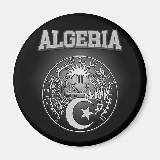 Imán Escudo de armas de Argelia (Frente)