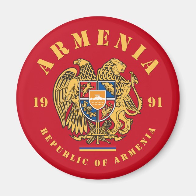 Imán Escudo de armas de Armenia (Frente)