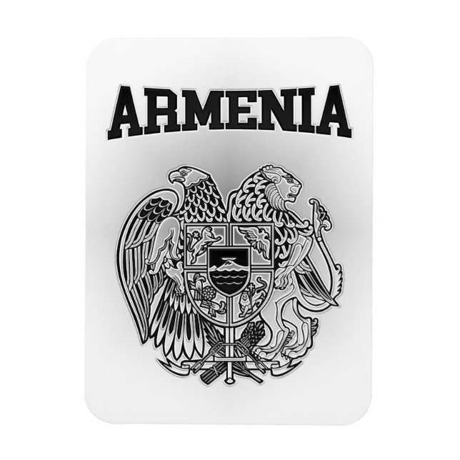 Imán Escudo de armas de Armenia (Vertical)
