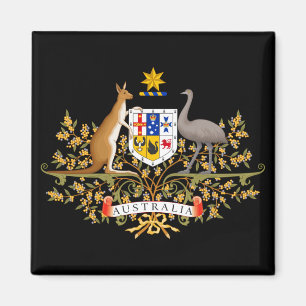 Imán escudo de armas de australia