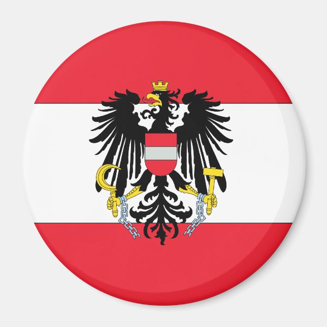 Imán Escudo de armas de Austria (Frente)