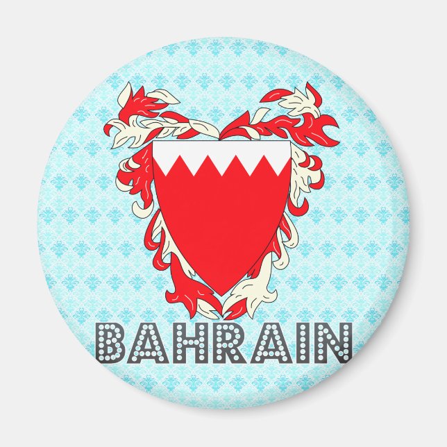 Imán Escudo de armas de Bahréin (Frente)