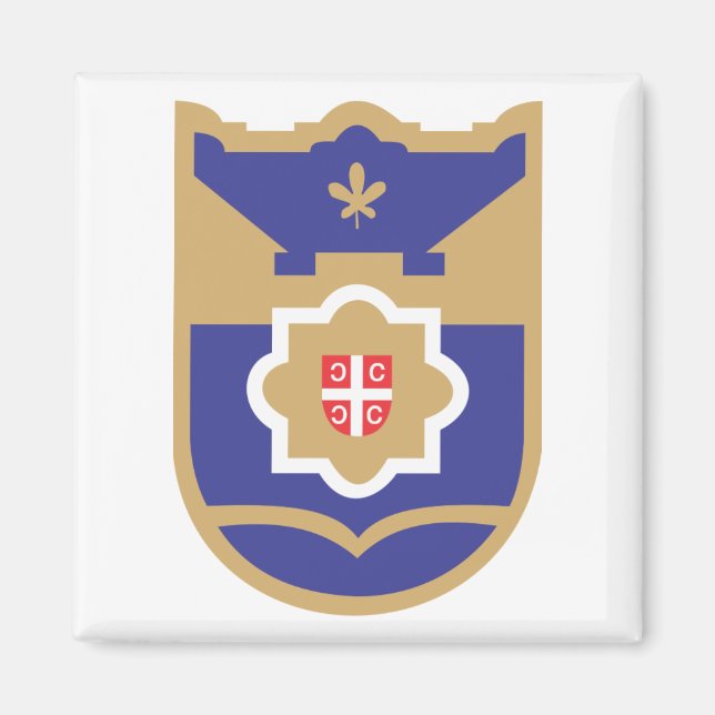 Imán Escudo de armas de Banja Luka (Frente)