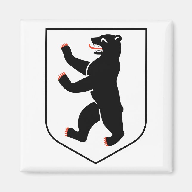 Imán Escudo de armas de Berlín (Frente)