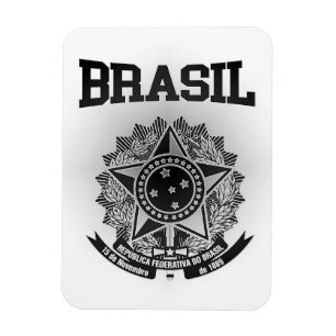 Imán Escudo de armas de Brasil