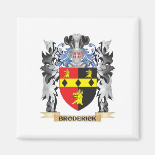 Imán Escudo de armas de Broderick - escudo de la