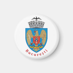 Imán Escudo de Armas de Bucarest, Rumania