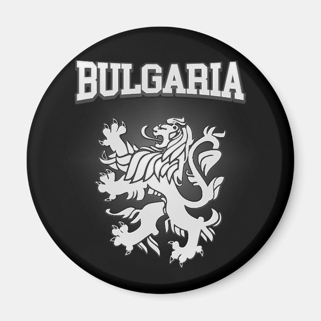 Imán Escudo de armas de Bulgaria (Frente)