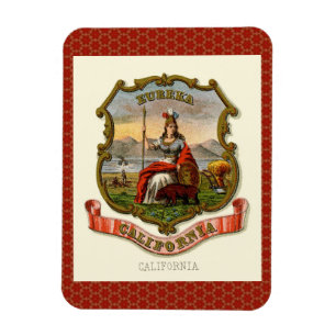 Imán Escudo de armas de California
