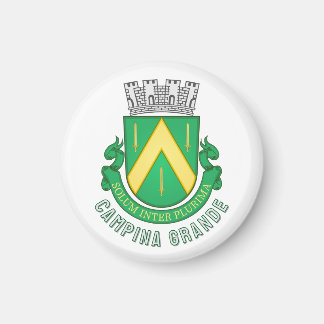 Imán Escudo de Armas de Campina Grande, Paraíba - BR