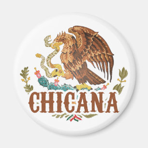 Imán Escudo de armas de Chicana México