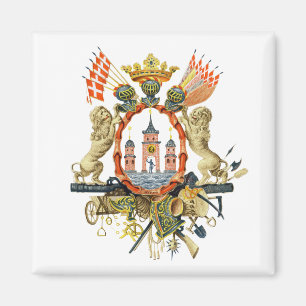 Imán Escudo de armas de Copenhague