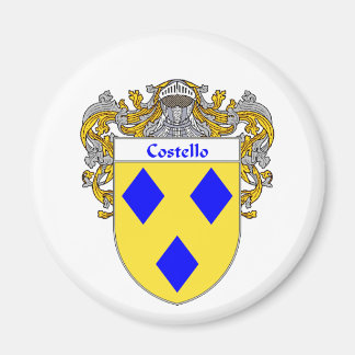 Imán Escudo de armas de Costello (Mantled)