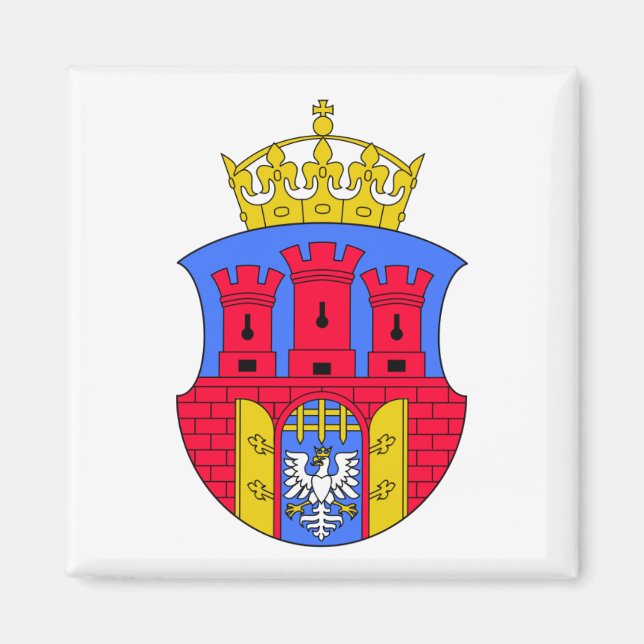 Imán Escudo de armas de Cracovia (Frente)