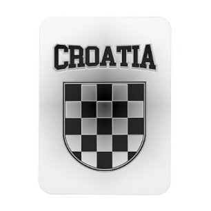 Imán Escudo de armas de Croacia