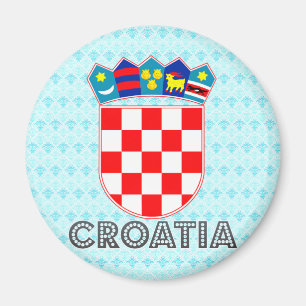 Imán Escudo de armas de Croacia