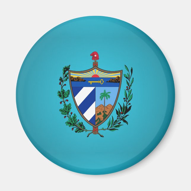 Imán Escudo de armas de Cuba (Frente)