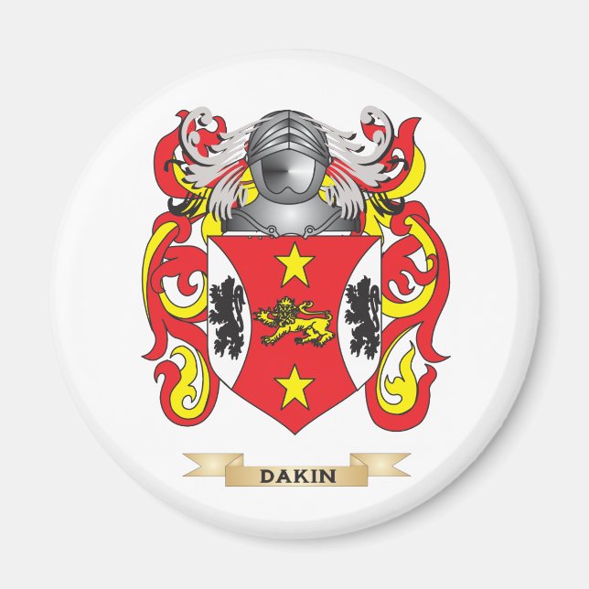 Imán Escudo de armas de Dakin (Frente)