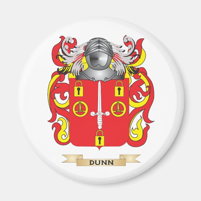 Imán Escudo de armas de Dunn (Escocia) (Frente)