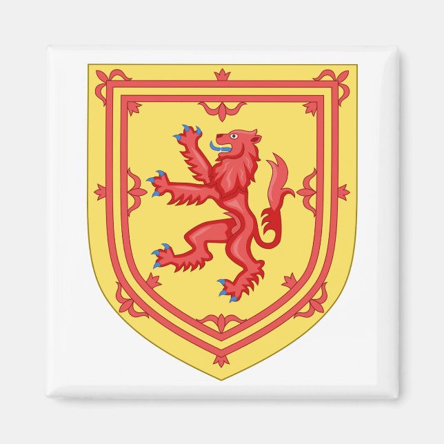 Imán Escudo de armas de Escocia (Frente)