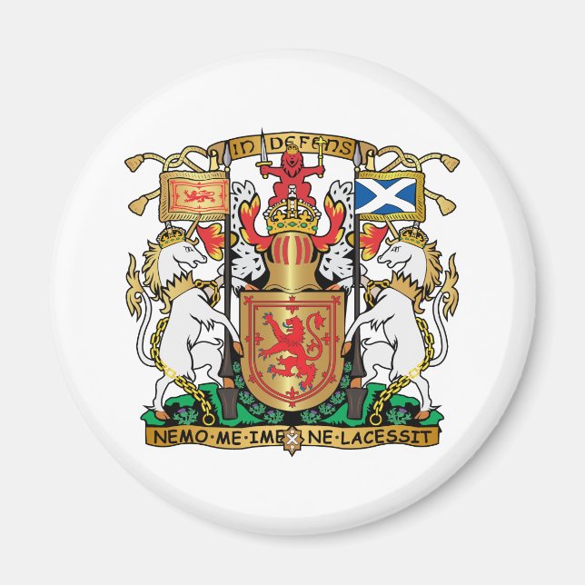 Imán Escudo de armas de Escocia (Frente)