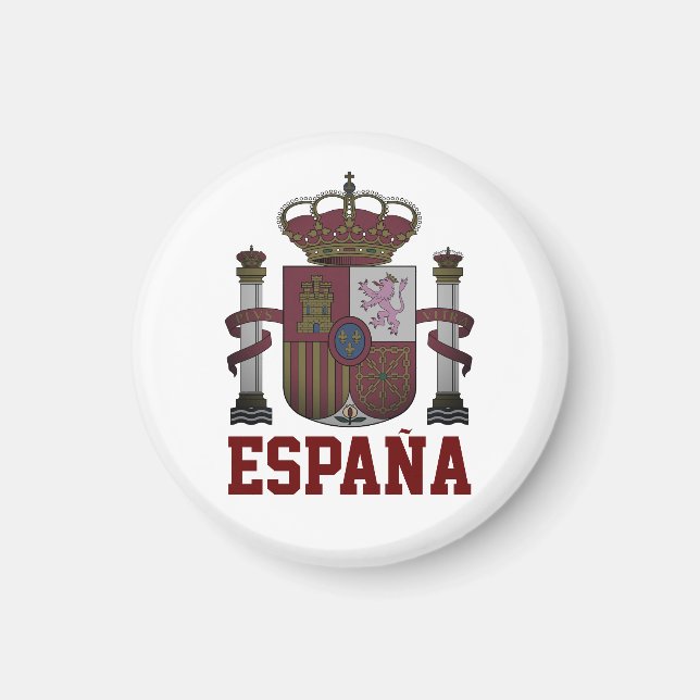 Imán Escudo de armas de ESPAÑA (Frente)