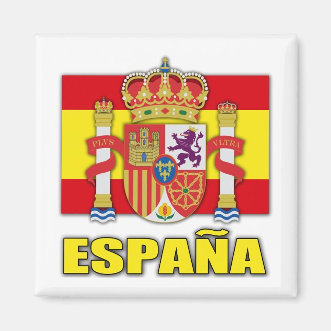 Imán Escudo de Armas de España (Frente)