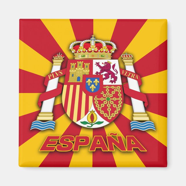 Imán Escudo de armas de España (Frente)