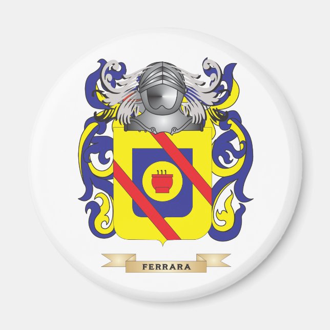Imán Escudo de armas de Ferrara (Frente)