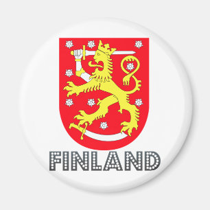 Imán Escudo de armas de Finlandia