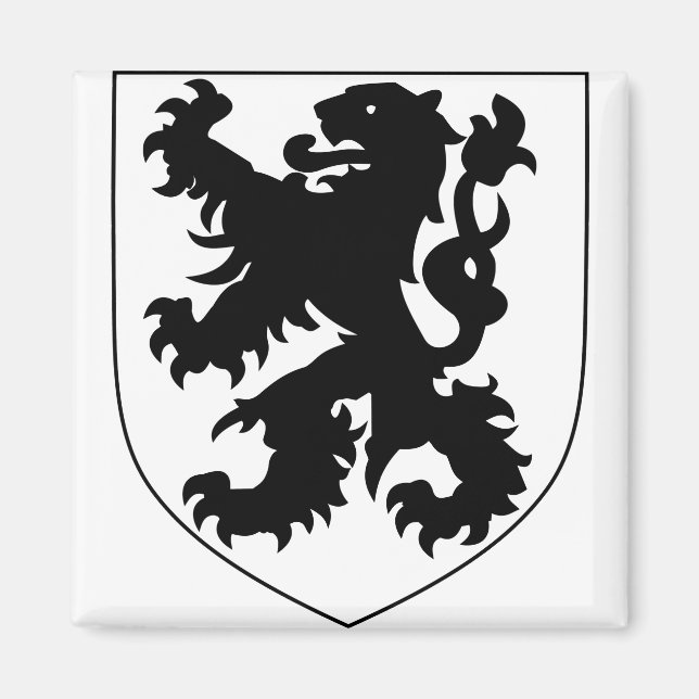 Imán Escudo de Armas de Flandes (Frente)