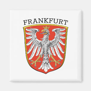 Imán Escudo de armas de Fráncfort - ALEMANIA