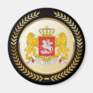 Imán Escudo De Armas De Georgia