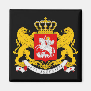 Imán escudo de armas de georgia